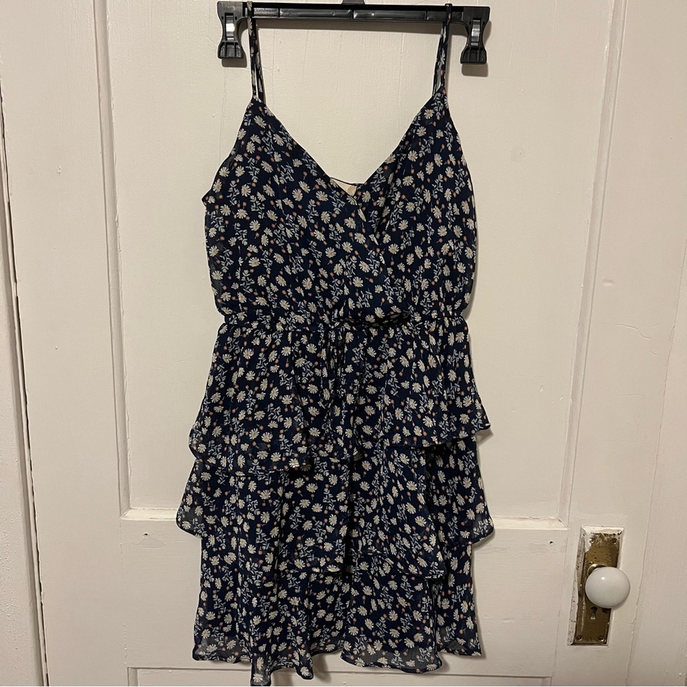 Altar'd State Navy Floral Dress